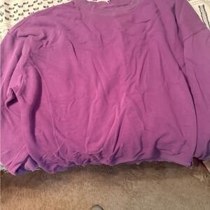 Aerie Purple Sweatshirt